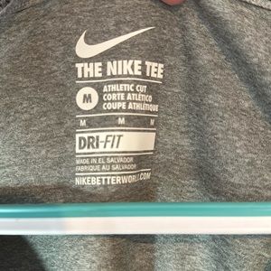 Nike athletic cut tee